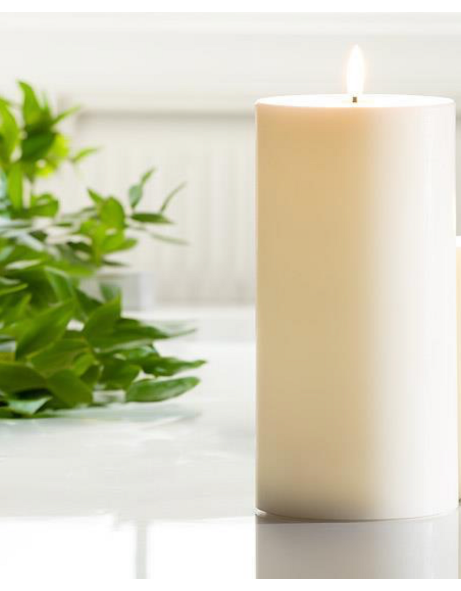 LED Pillar Candle - 4"x 8"