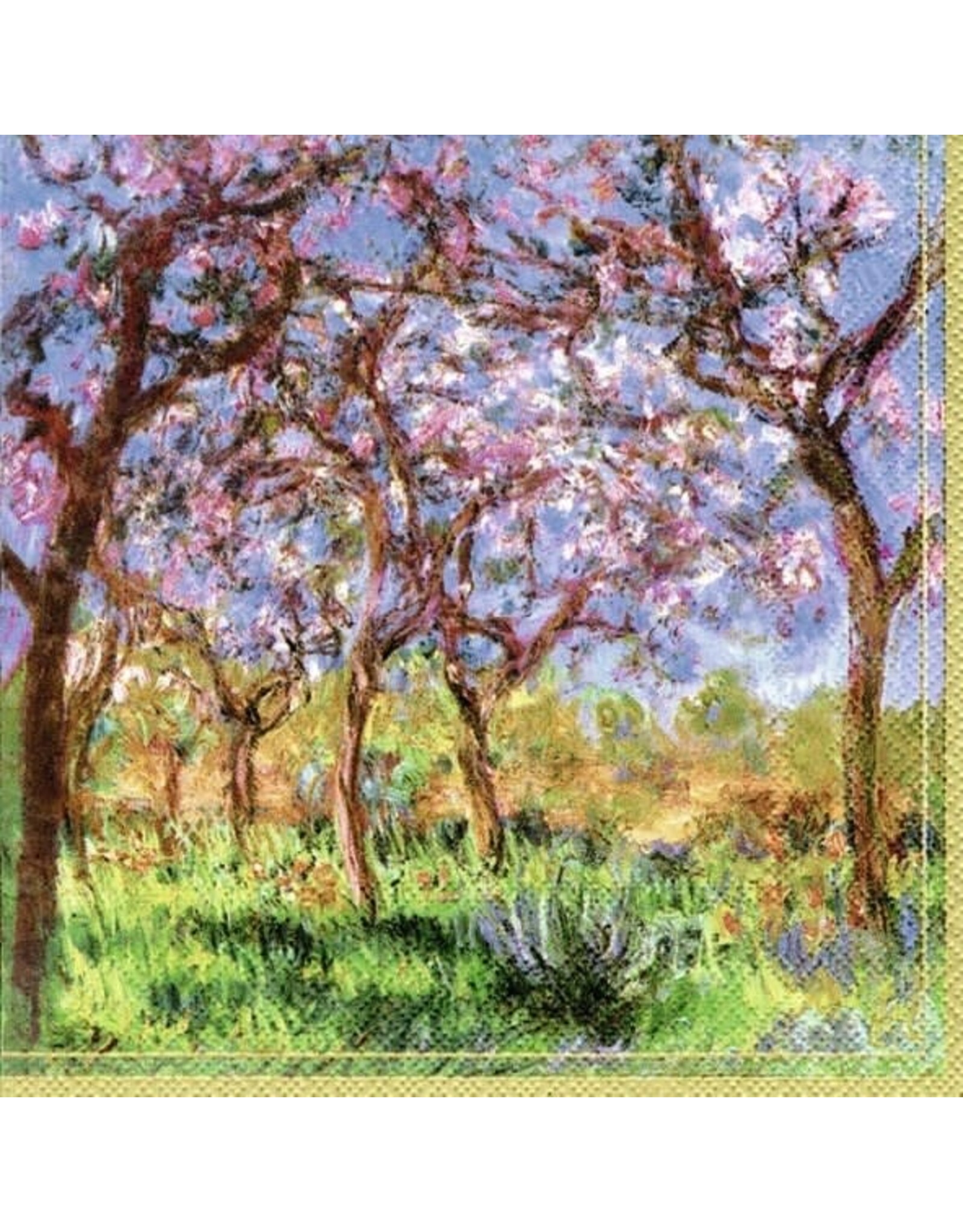 Monet Printemps A Giverny - Paper  Luncheon Napkins