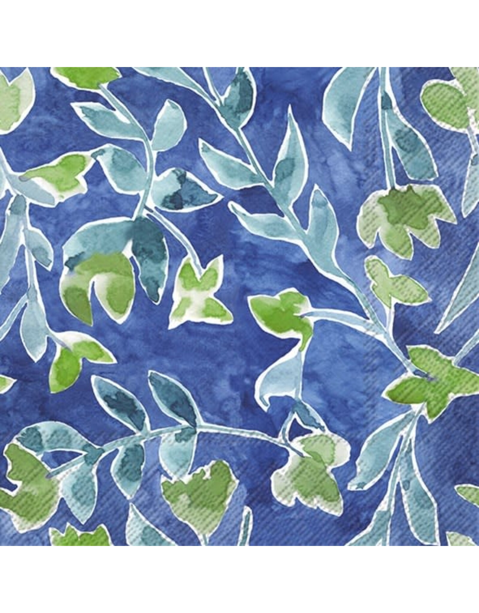 Azure & Ivy Blue - Paper Cocktail Napkin