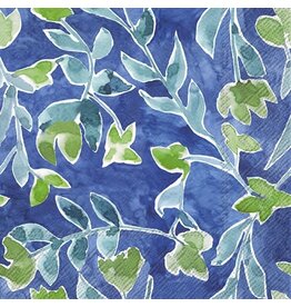 Azure & Ivy Blue - Paper Cocktail Napkin