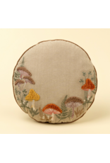 Mushroom Grove Round Pillow