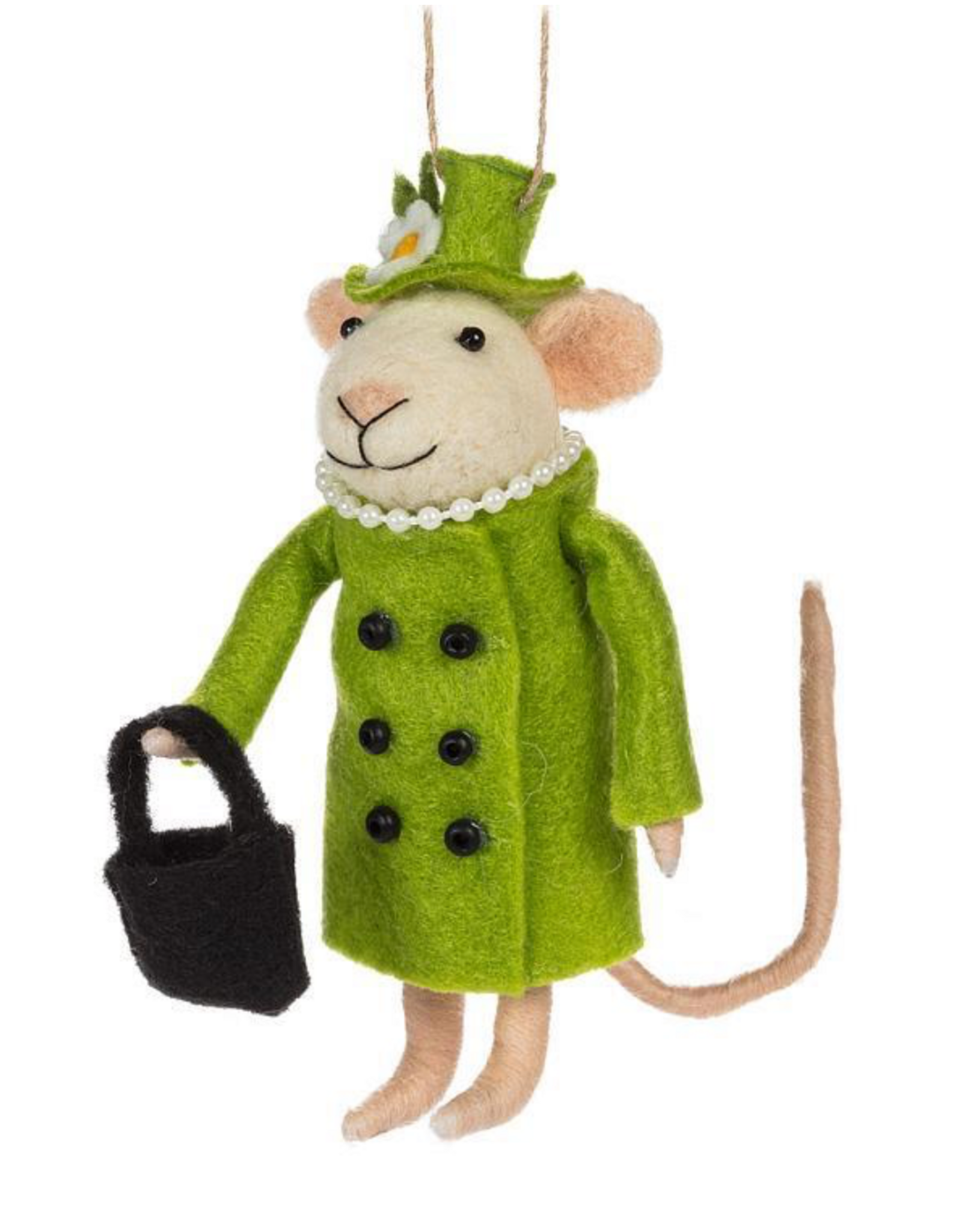 Queen Mouse Ornament