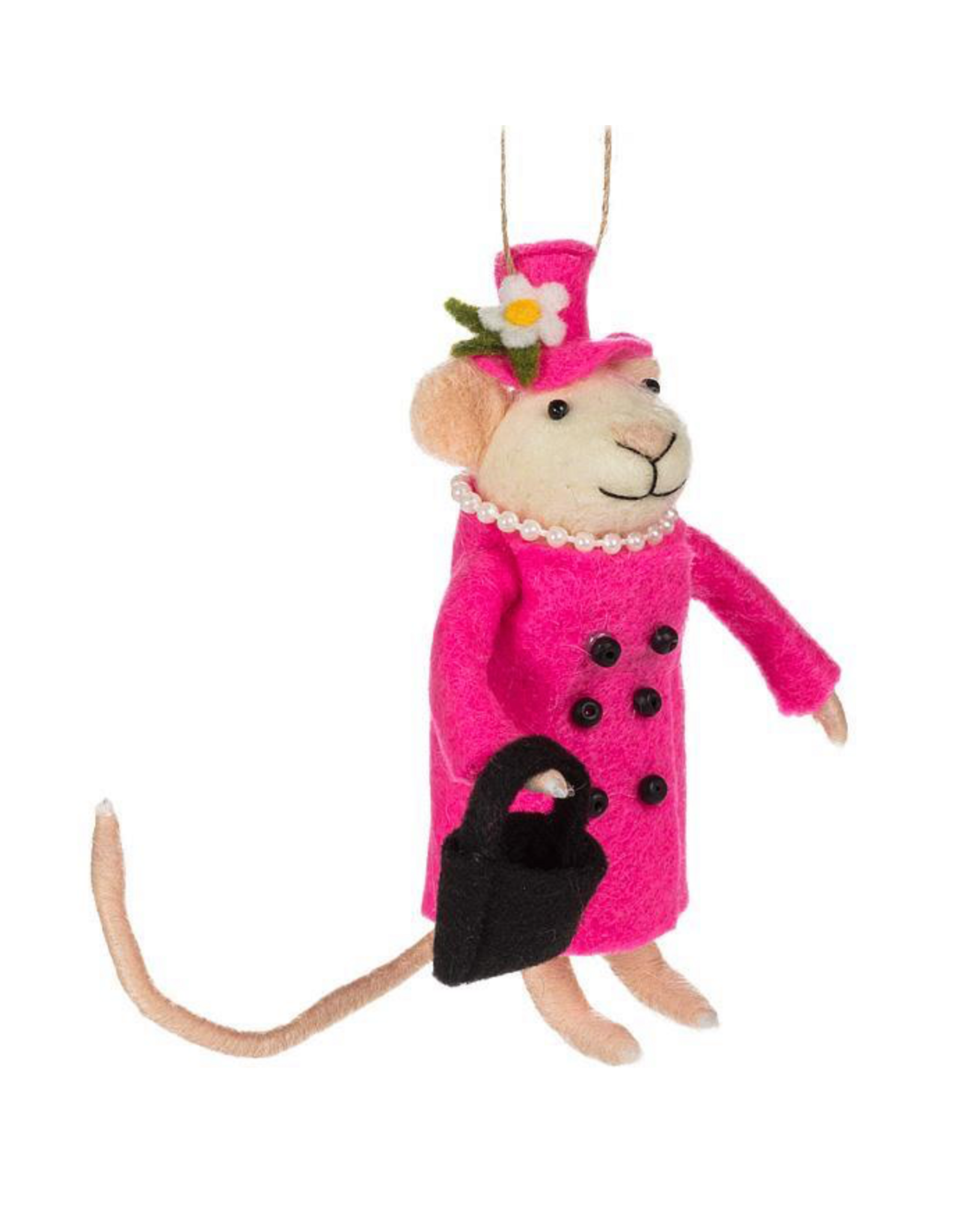 Queen Mouse Ornament