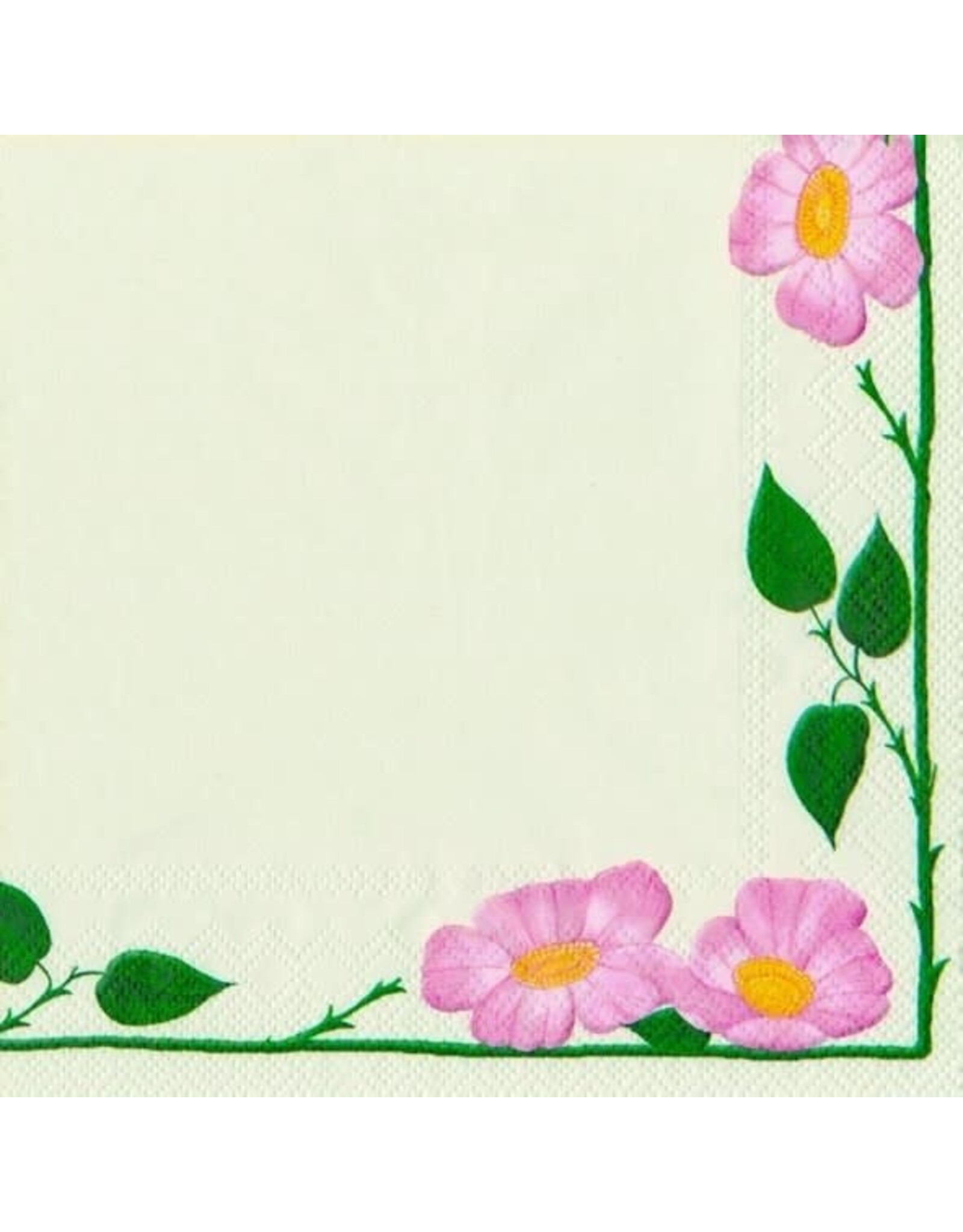 Wildrose Paper Cocktail Napkin