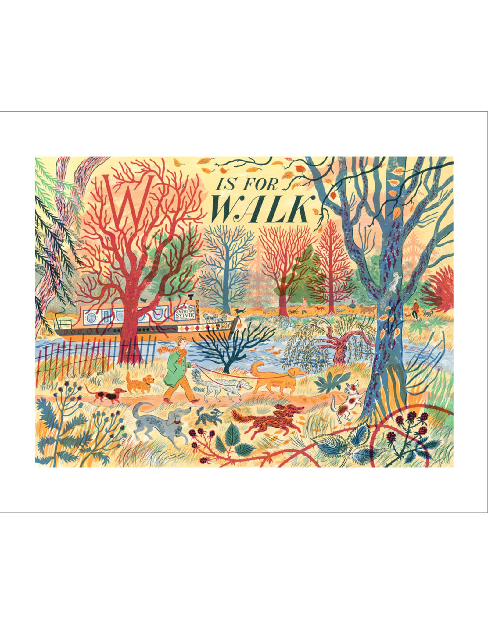 Just Because - W Is For Walk