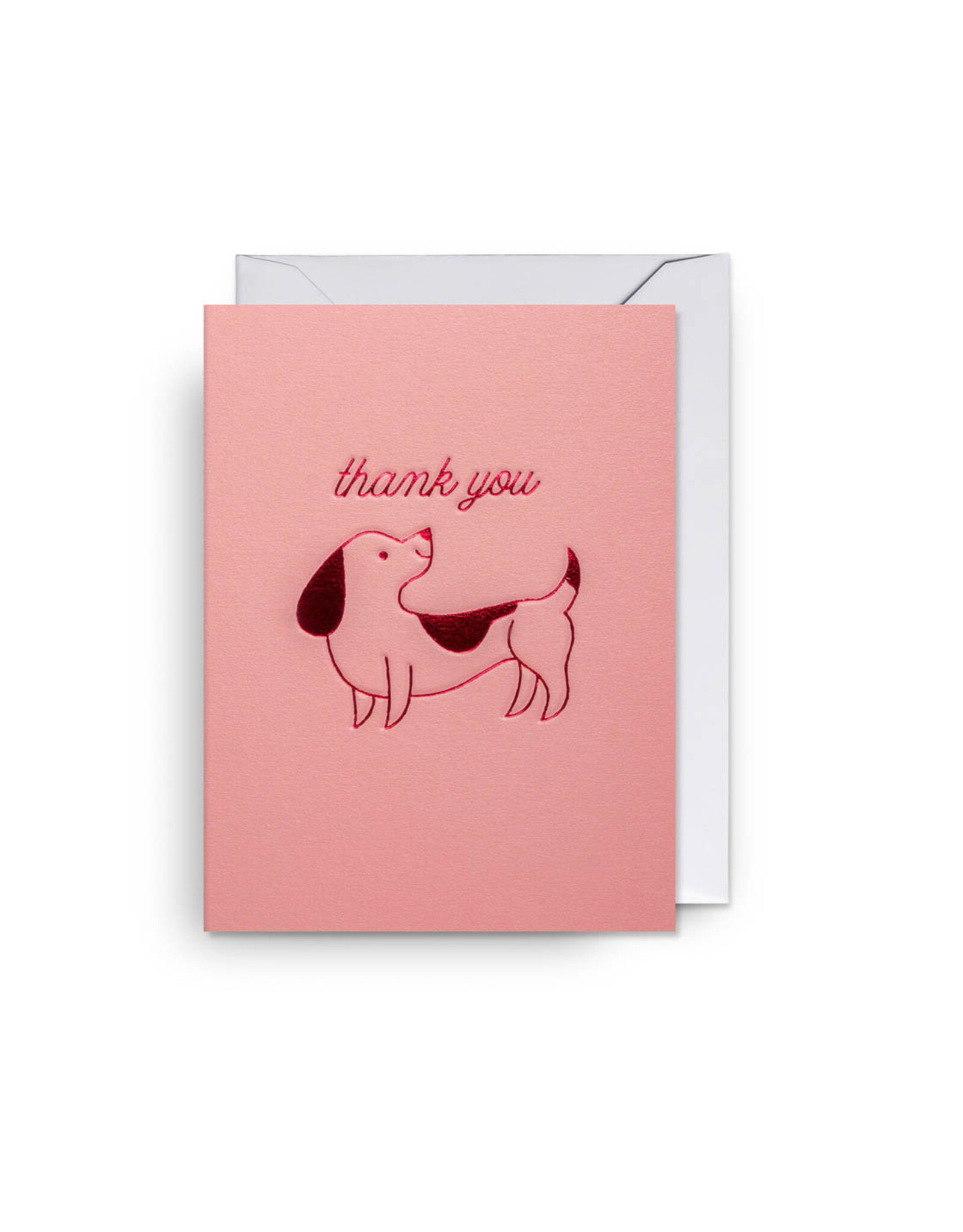 Thank You - Thank You Dog Mini Card