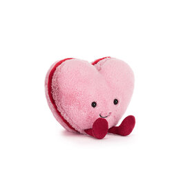 Amuseables Colette Pink Heart Macaron