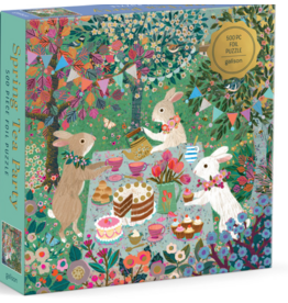 Spring Tea Party 500 Piece Foil Puzzle
