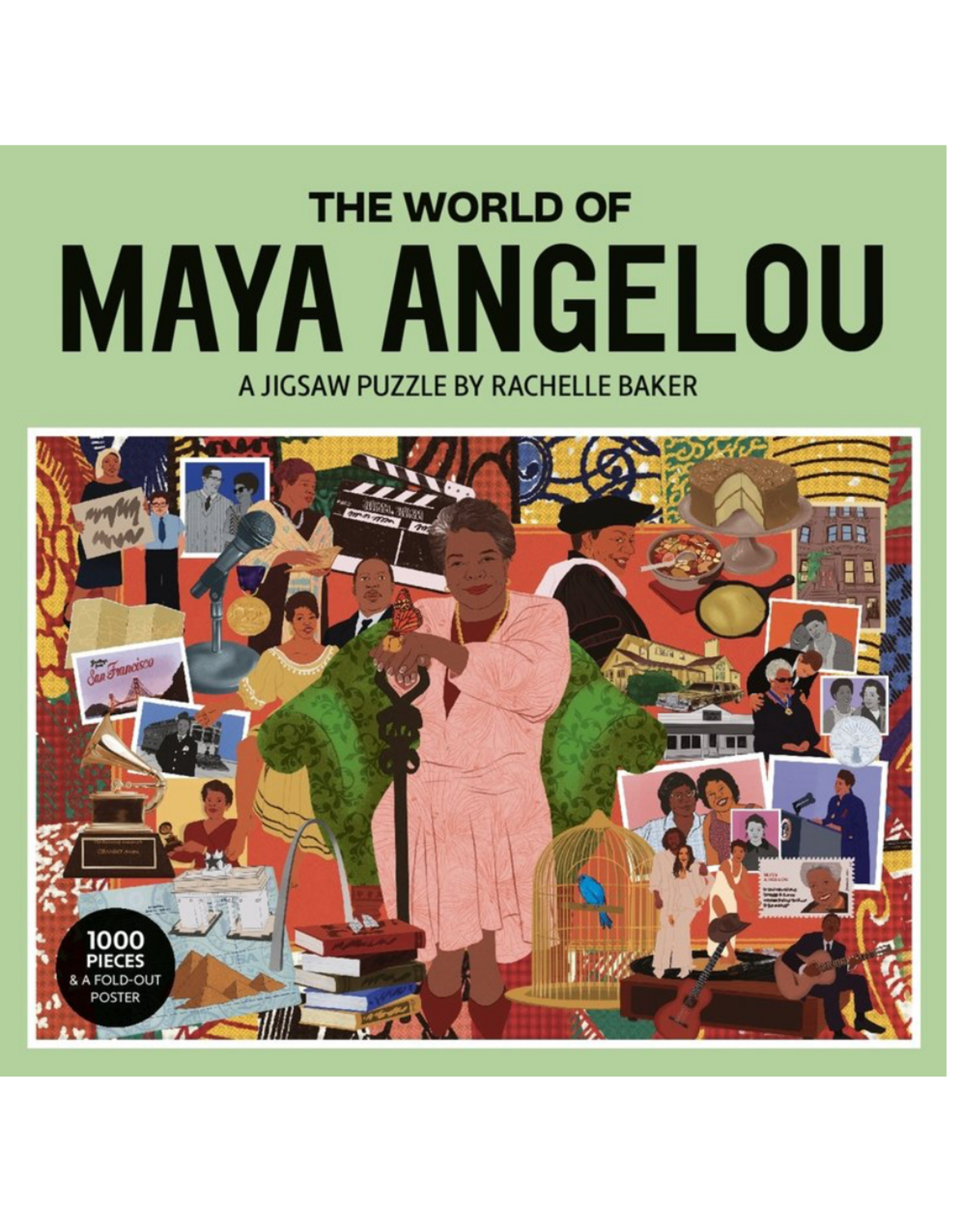 The World Of Maya Angelou - 1000 Piece Puzzle