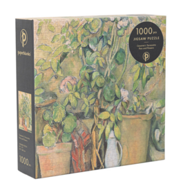 Cezanne's Terracotta Potts & Flowers 1000 Piece Puzzle