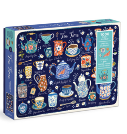 Tea Time 1000 Piece Puzzle with Shaped Pieces