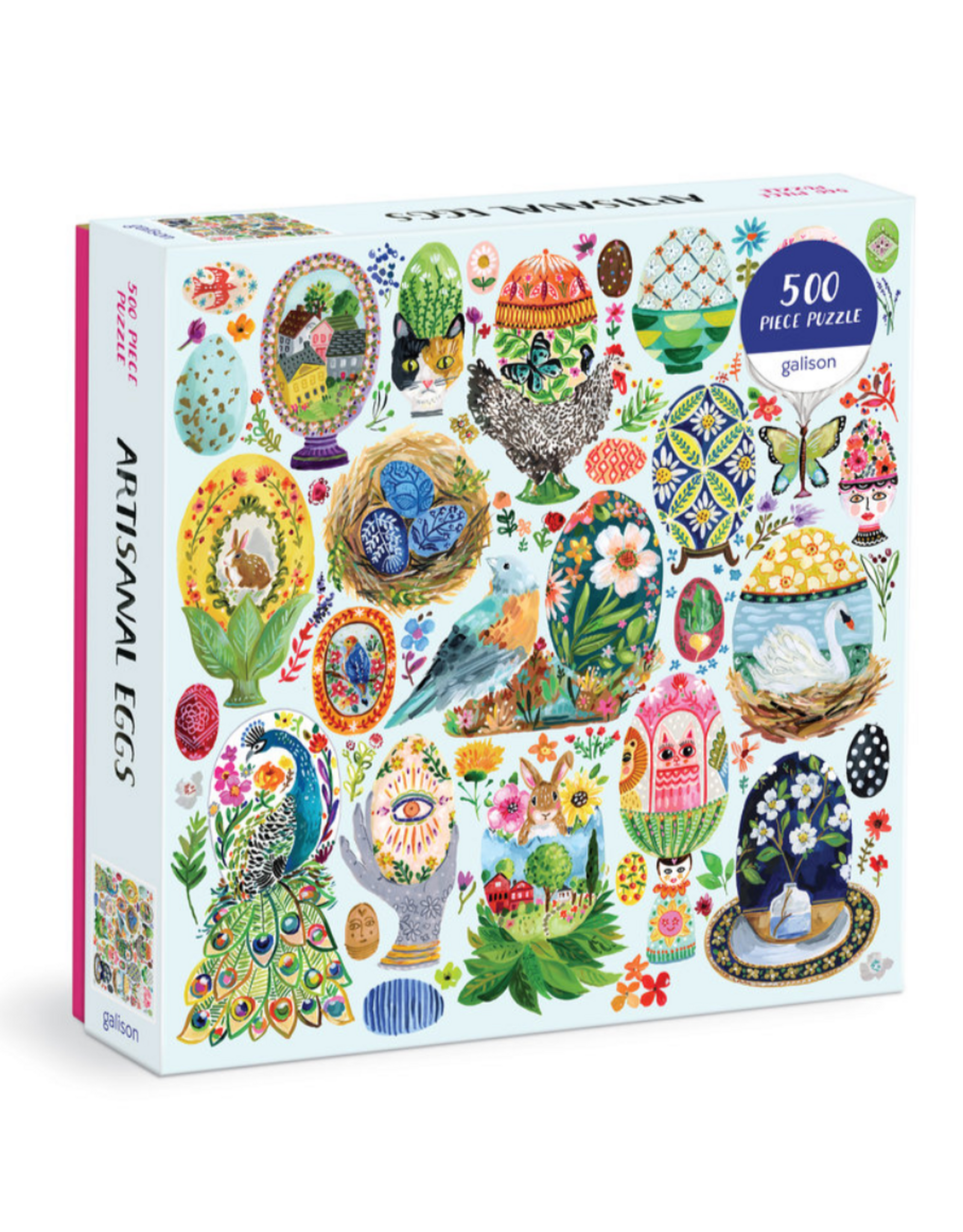 Artisanal Eggs 500 Piece Puzzle