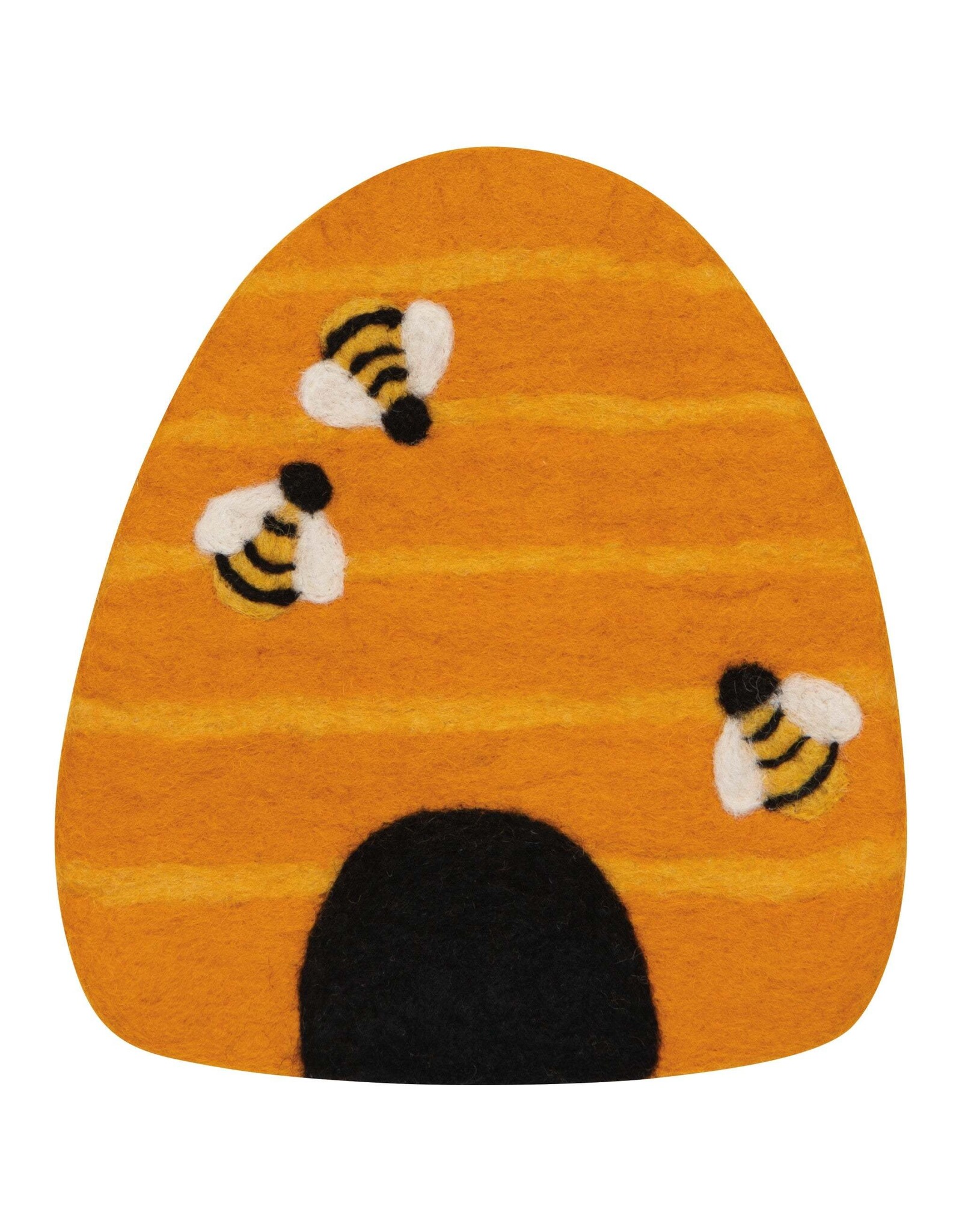 Bumblebee Felt Wool Trivet