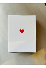 Valentine's Day - Little Red Heart Mini Card