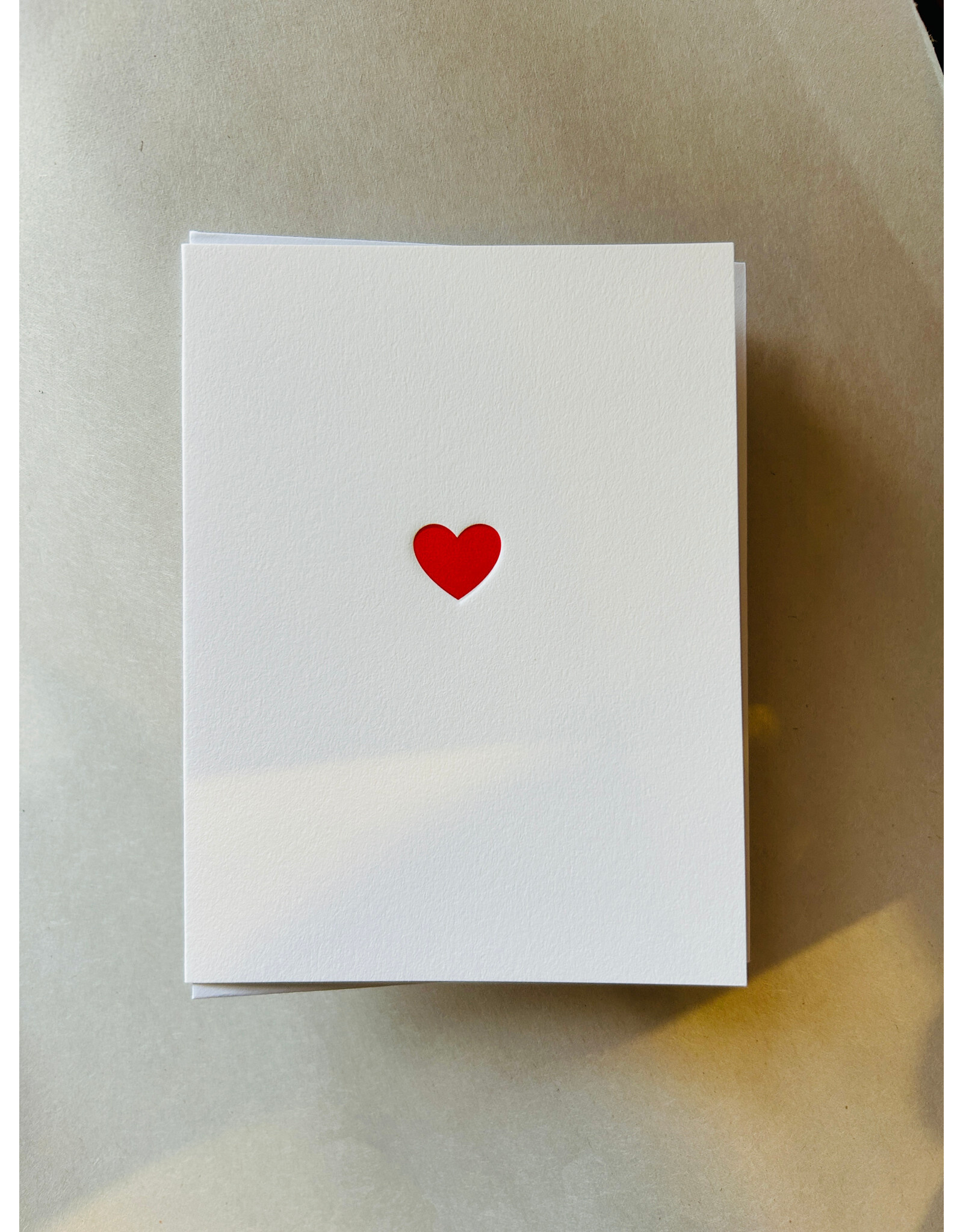 Valentine's Day - Little Red Heart Mini Card