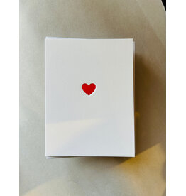 Valentine's Day - Little Red Heart Mini Card