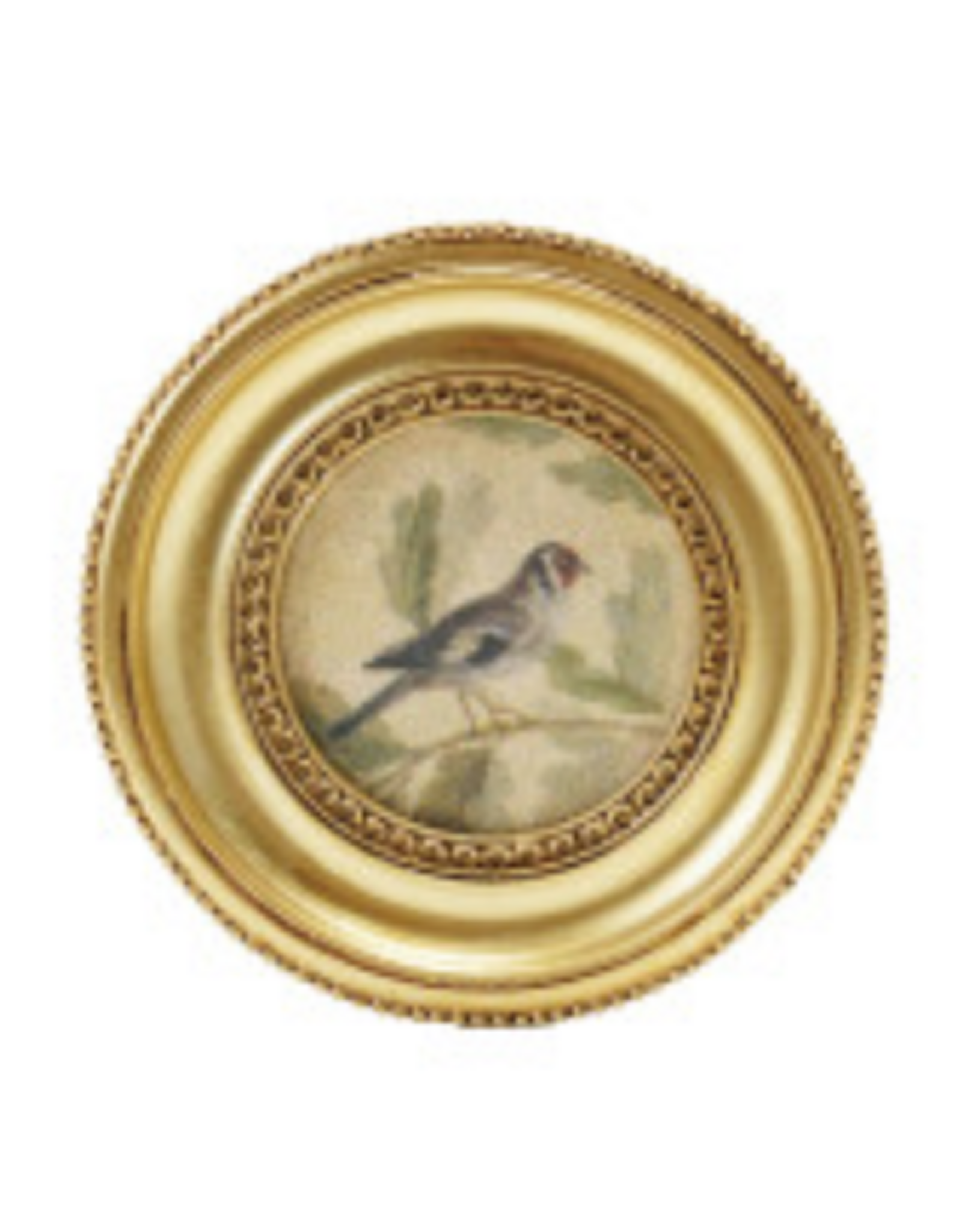 4" H Resin Picture Frame Magnet - Gold -