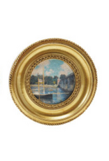 4" H Resin Picture Frame Magnet - Gold -