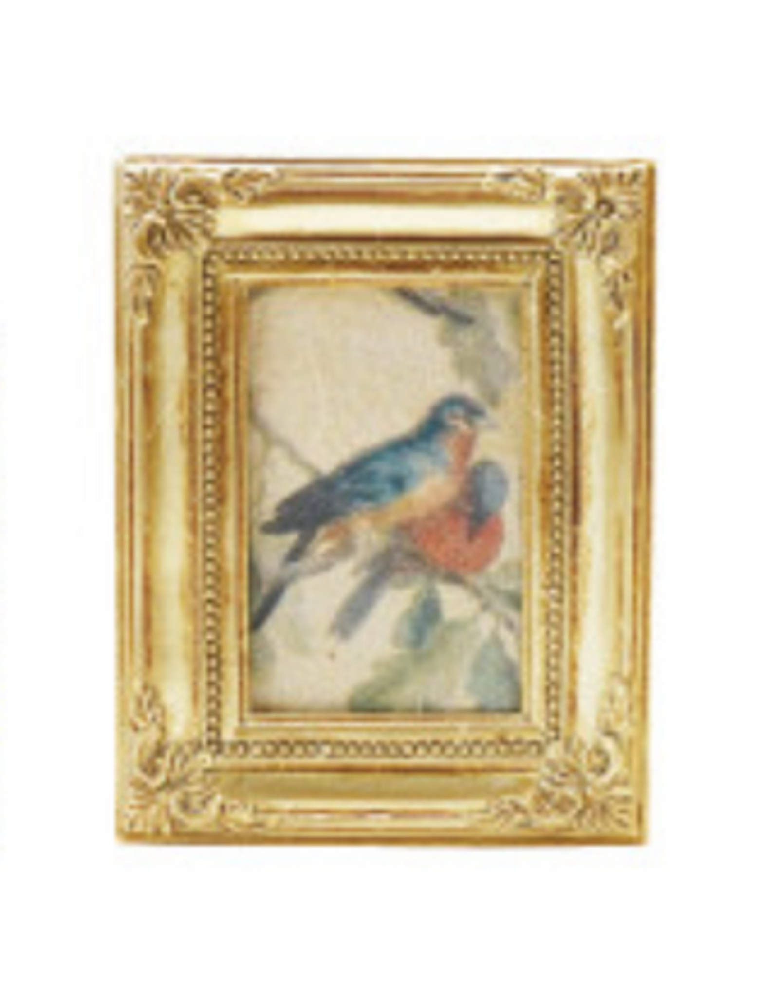 4" H Resin Picture Frame Magnet - Gold -