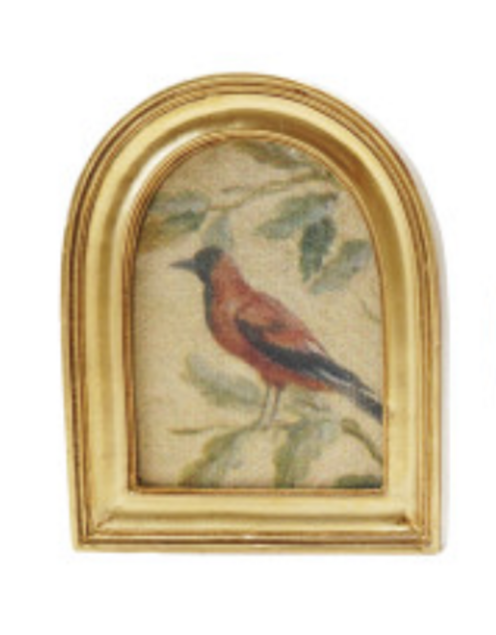 4" H Resin Picture Frame Magnet - Gold -