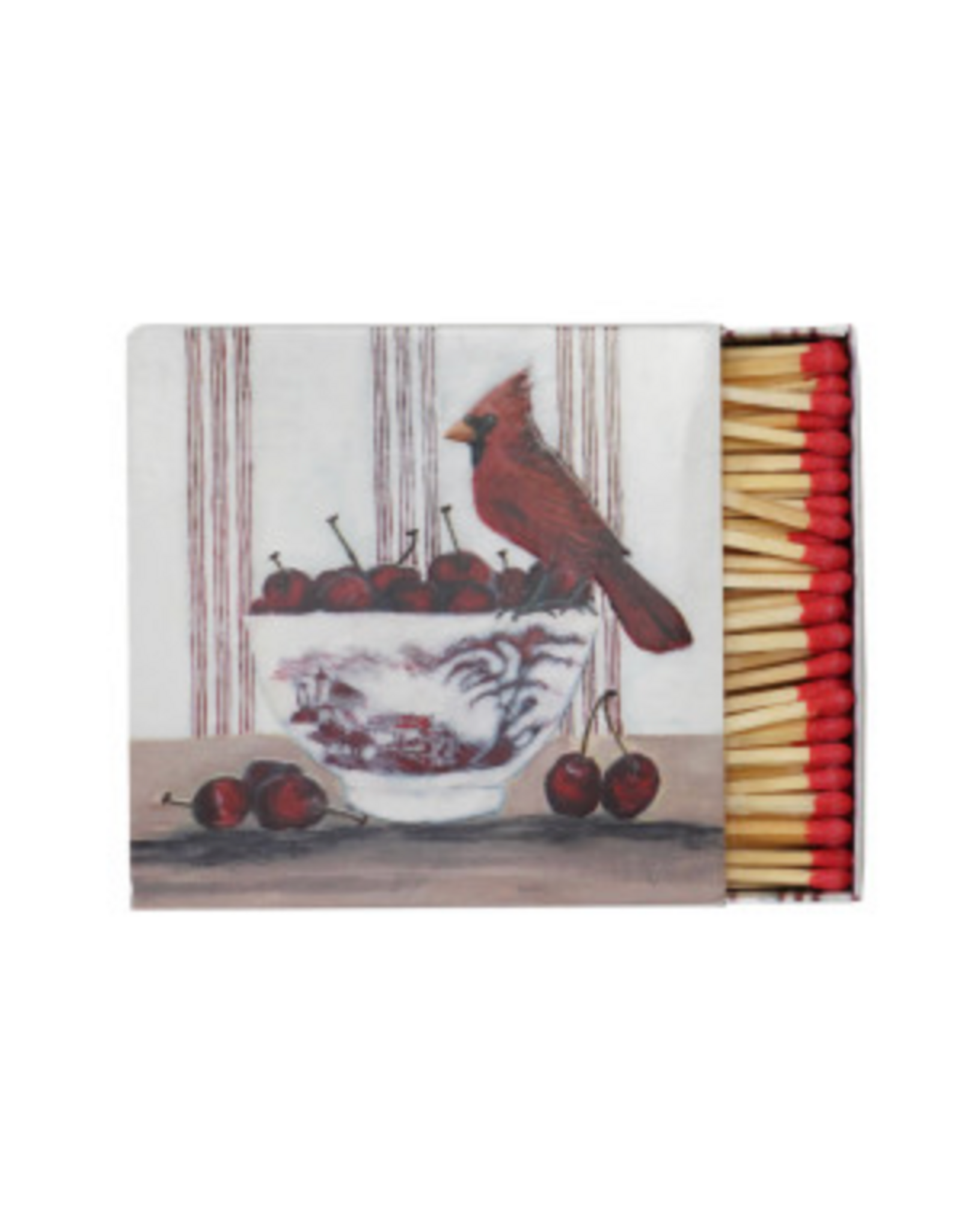 Safety Matches - Bird On Dish -