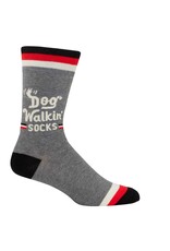 BQ Men's Sassy Socks - Dog Walkin'