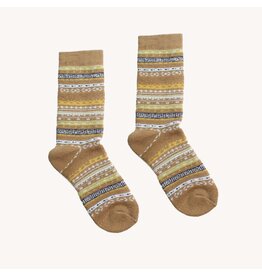 Pokoloko Alpaca Socks - Multi Mocha -