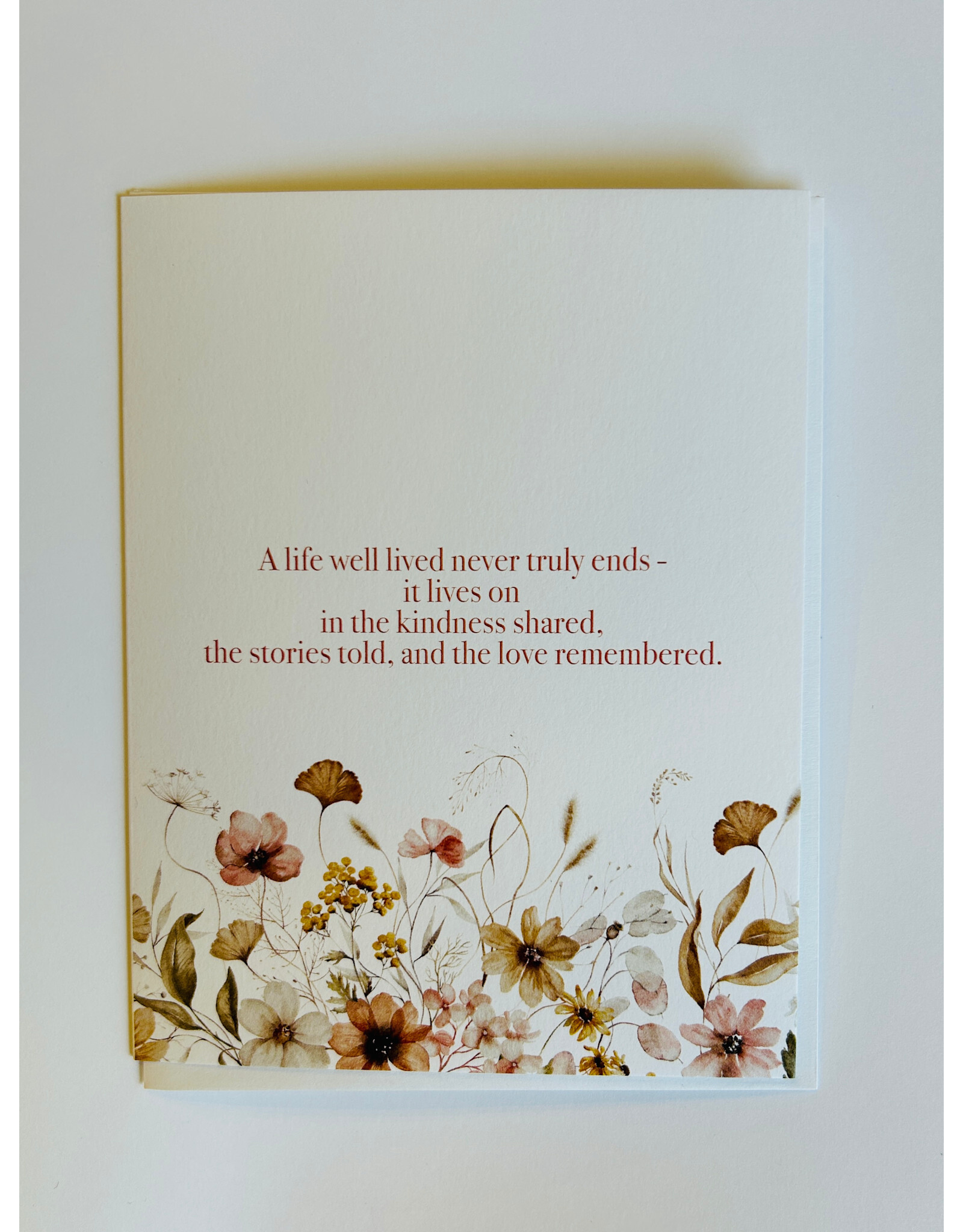 Cardideology Sympathy - A Life Well Lived