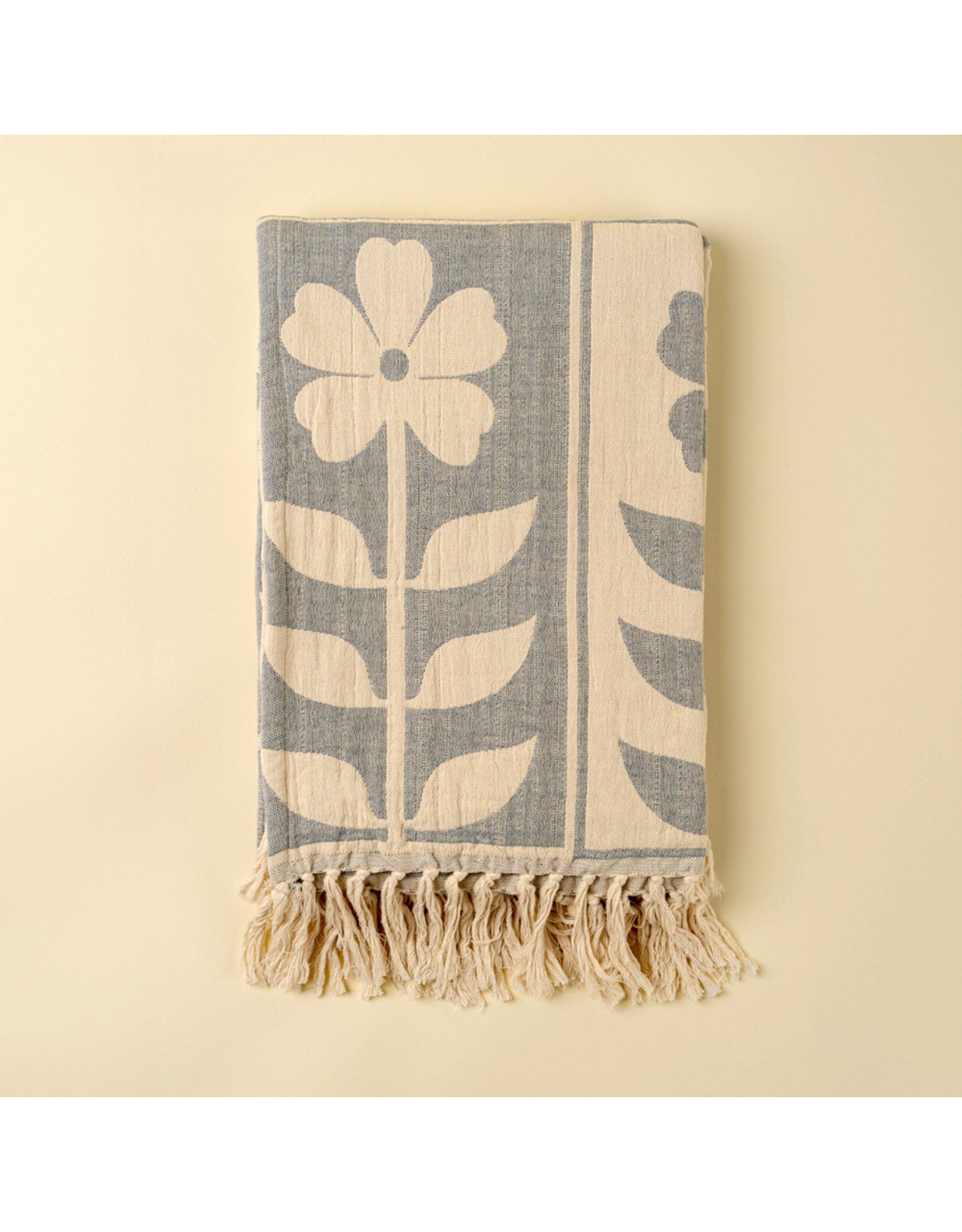 Daisy Days Throw - Blue