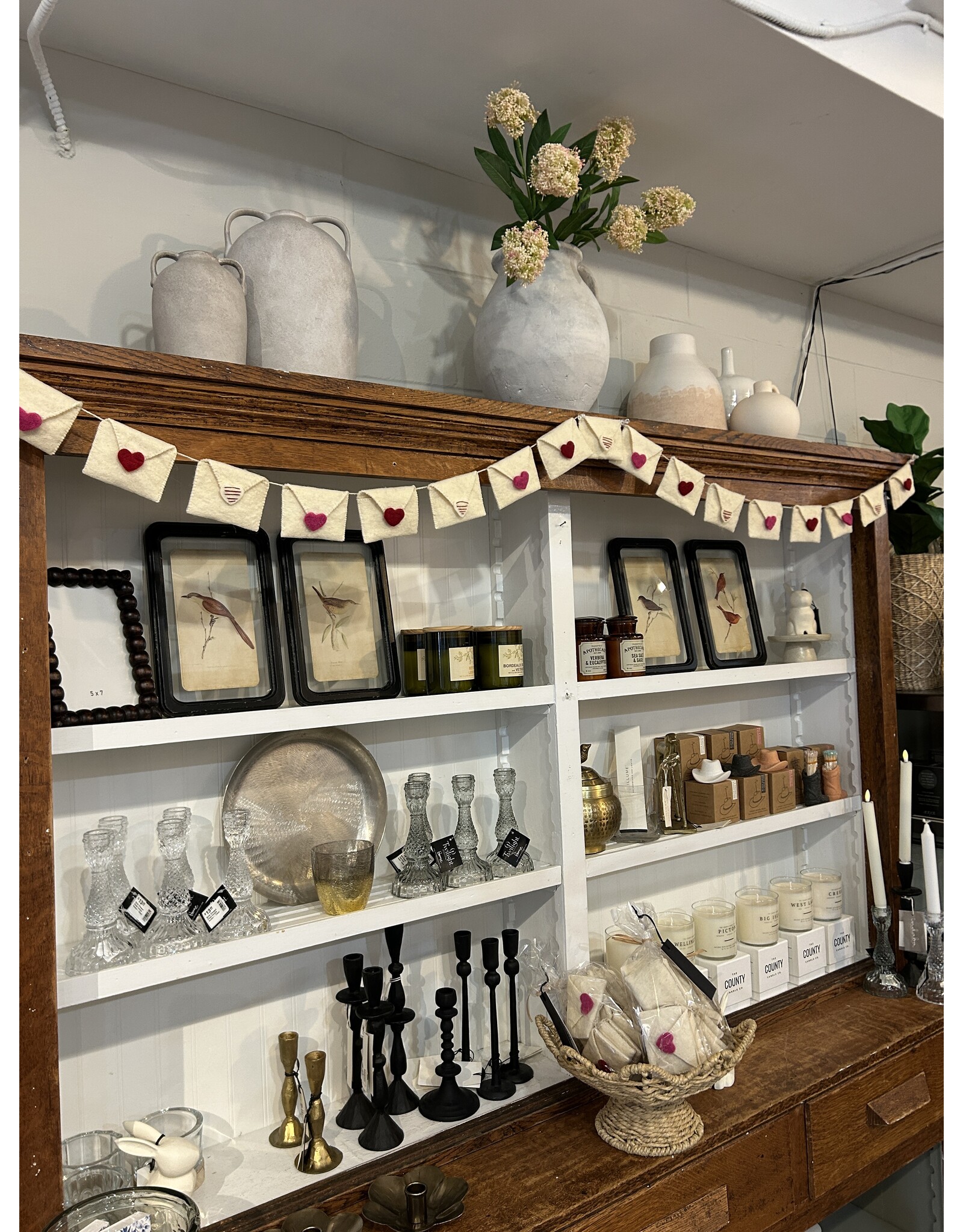 Love Letter Felt Garland