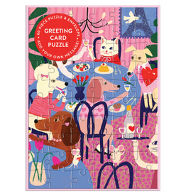 Paws for Love Greeting Card Puzzle