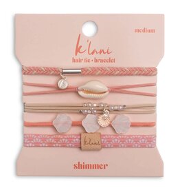 Klani Shimmer Hair Tie Bracelet -
