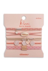 Klani Shimmer Hair Tie Bracelet -
