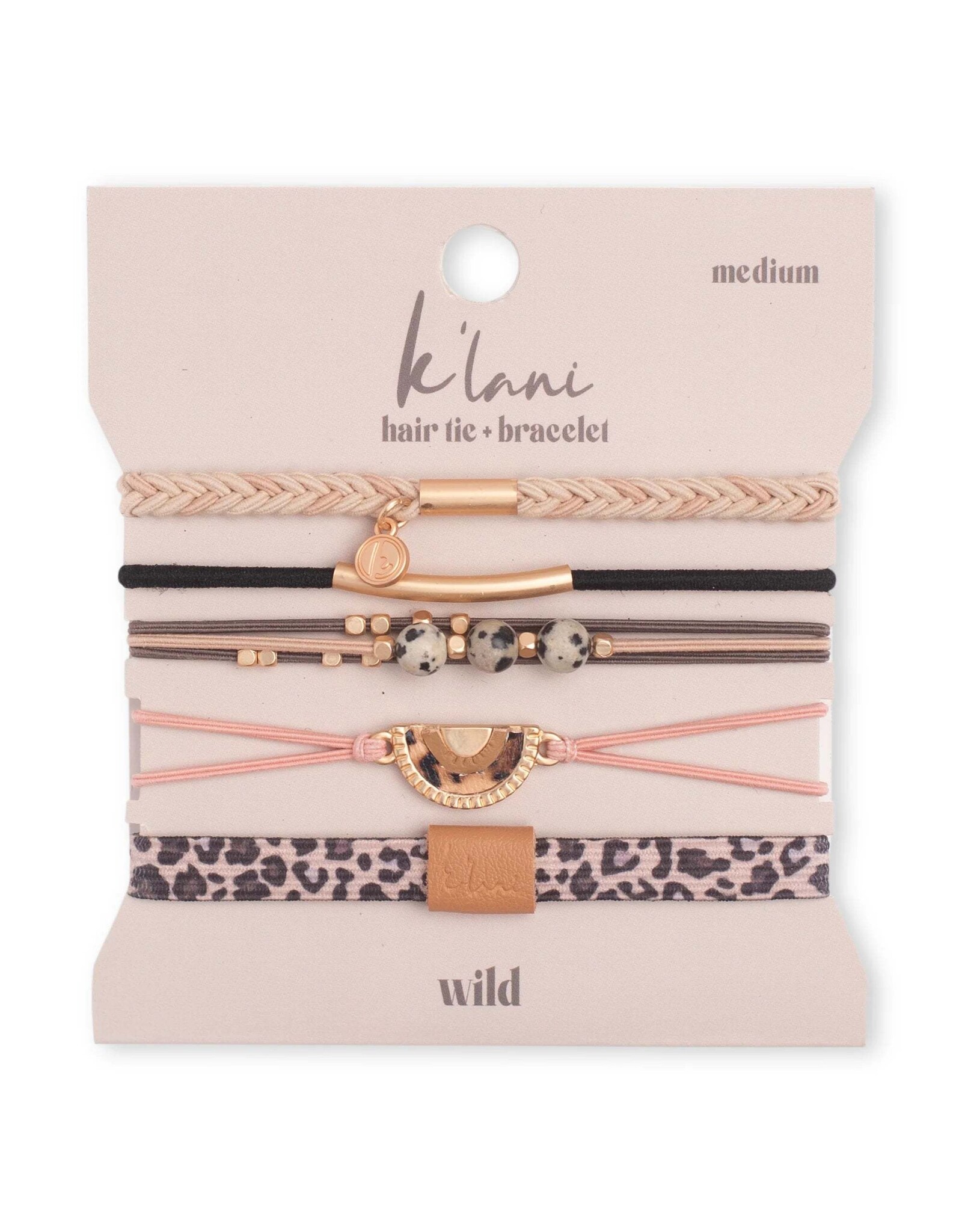 Klani Wild Hair Tie Bracelet -
