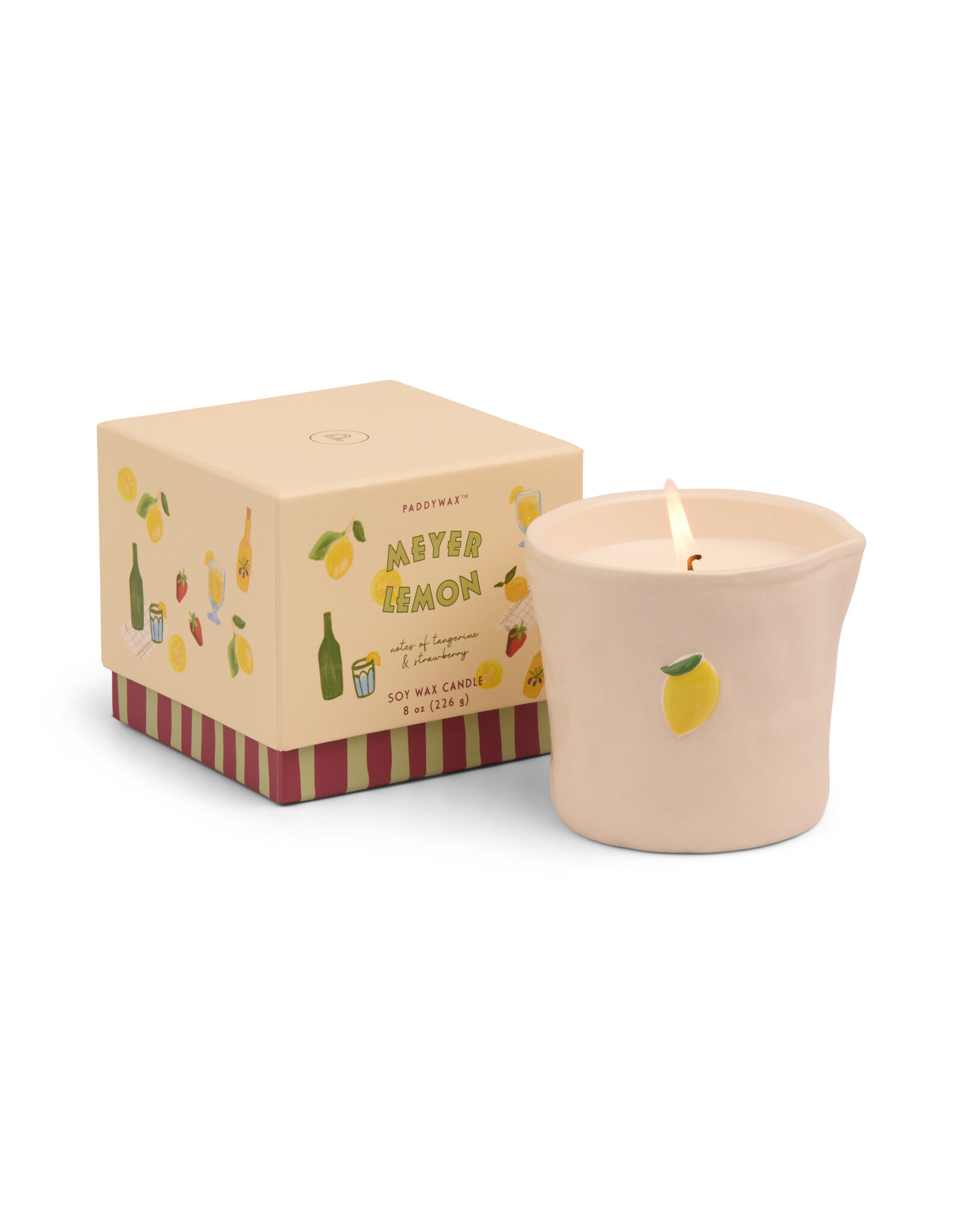 Bistro Lemon White Ceramic - Meyer Lemon