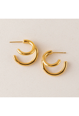 Mila Earrings - Gold