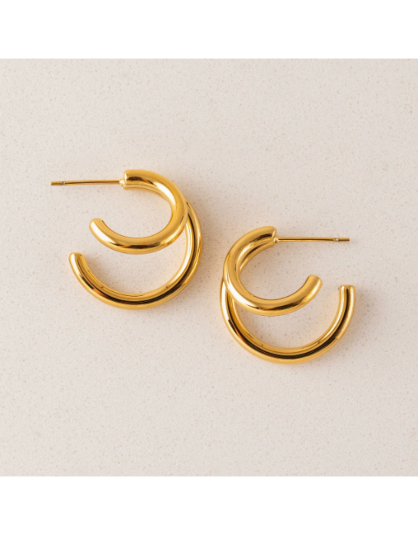Mila Earrings - Gold