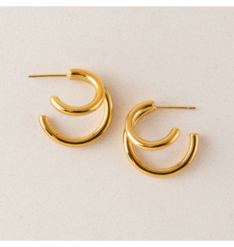 Mila Earrings - Gold