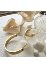 Pika & Bear Torus Contemporary Hoop Earrings