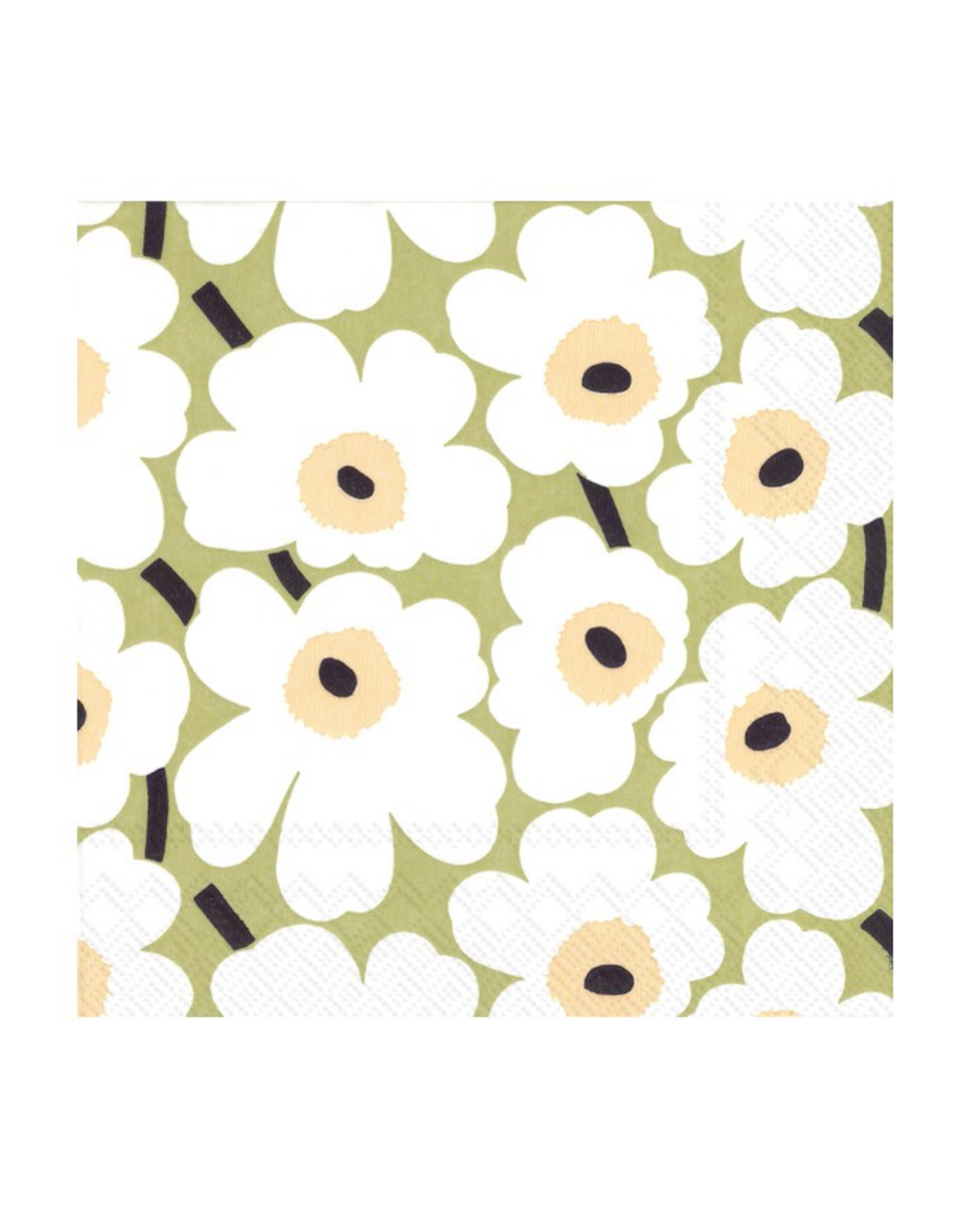 Marimekko Mini Unikko Light Green - Paper Luncheon Napkin