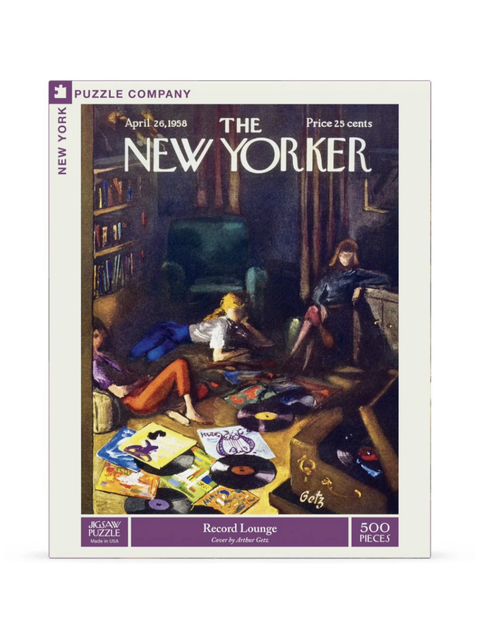 New York Puzzle Co New Yorker- Record lounge Puzzle