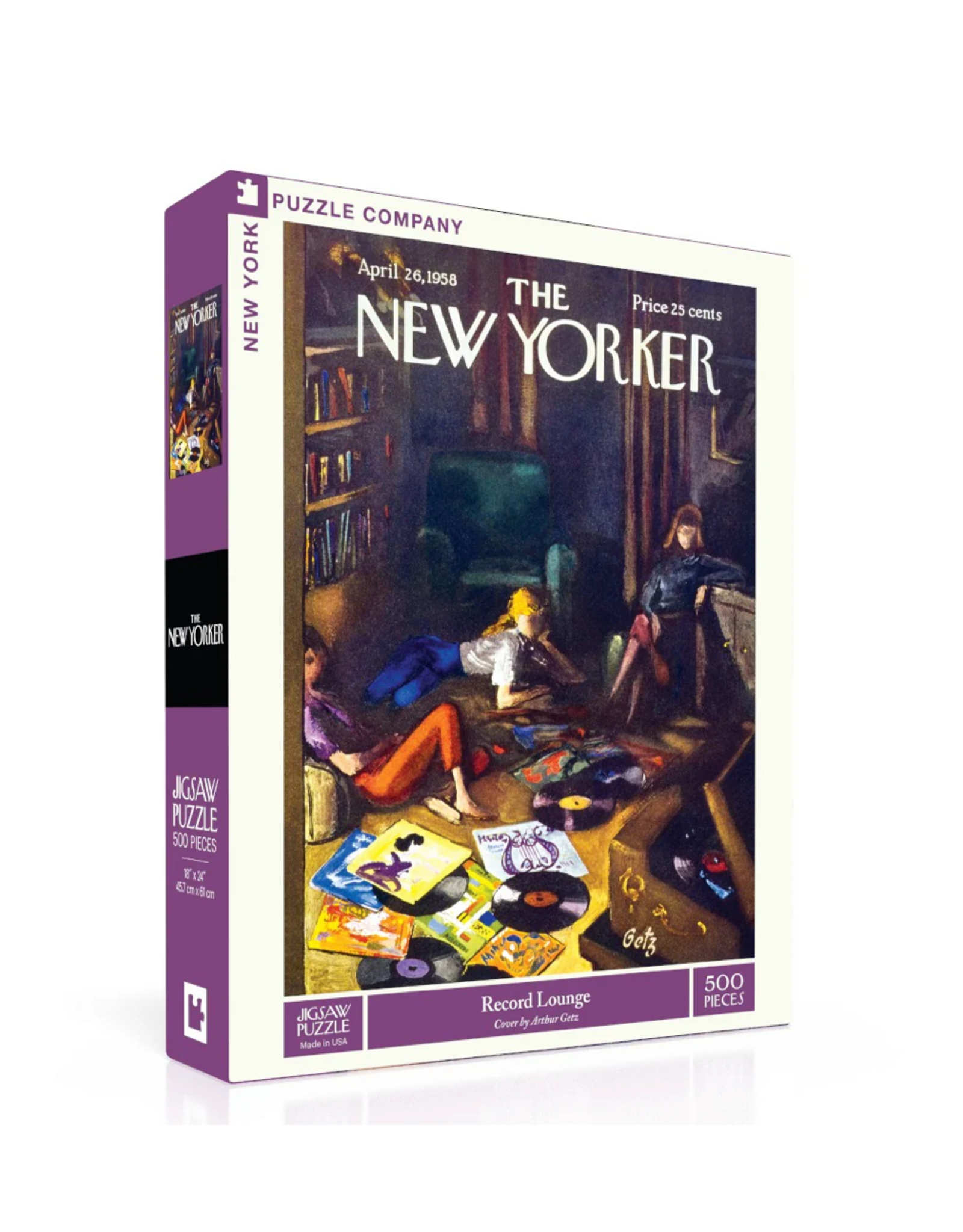 New York Puzzle Co New Yorker- Record lounge Puzzle