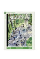 New York Puzzle Co New Yorker - Pawns in the Park Puzzle