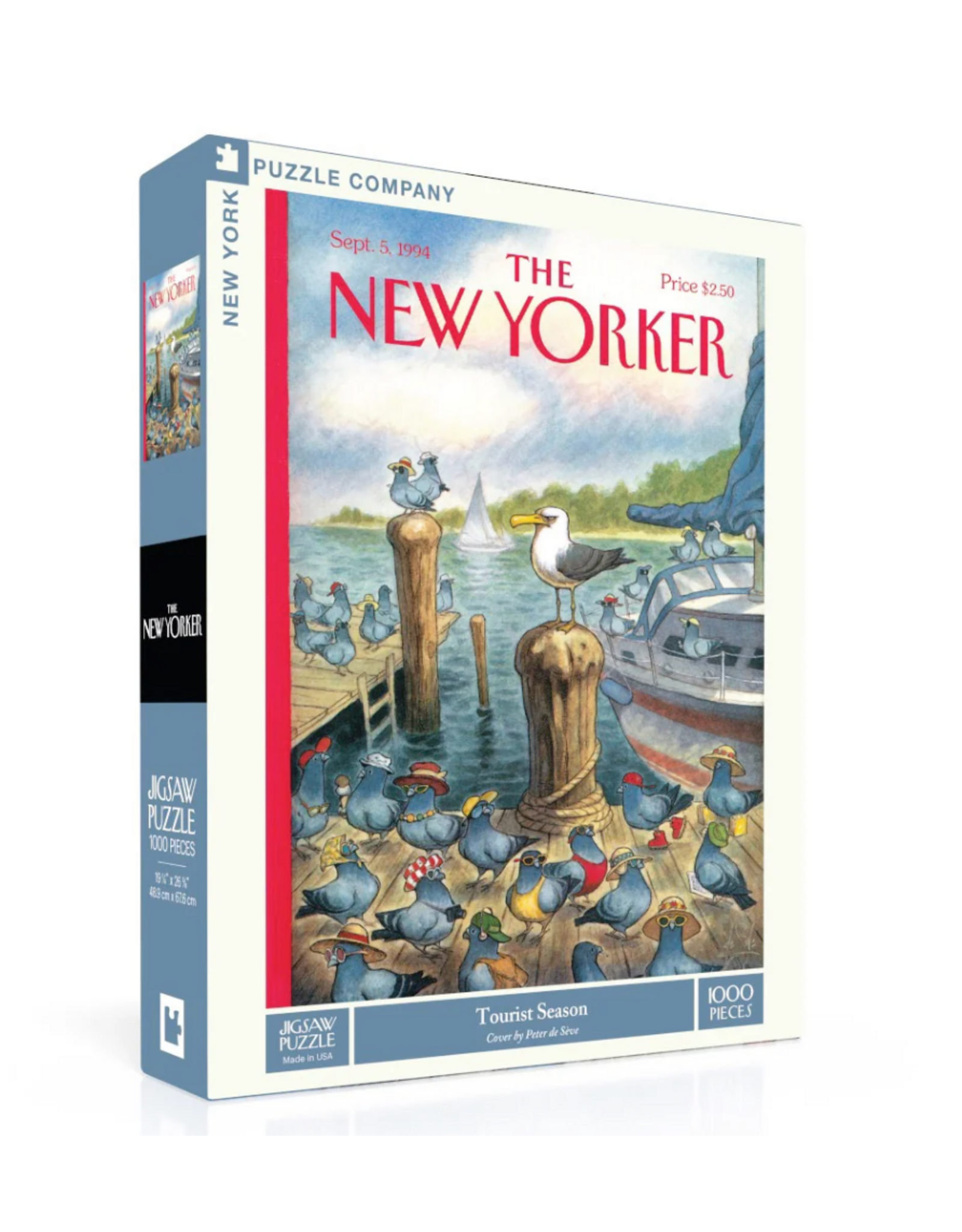 New York Puzzle Co New Yorker- Tourist Season Puzzle