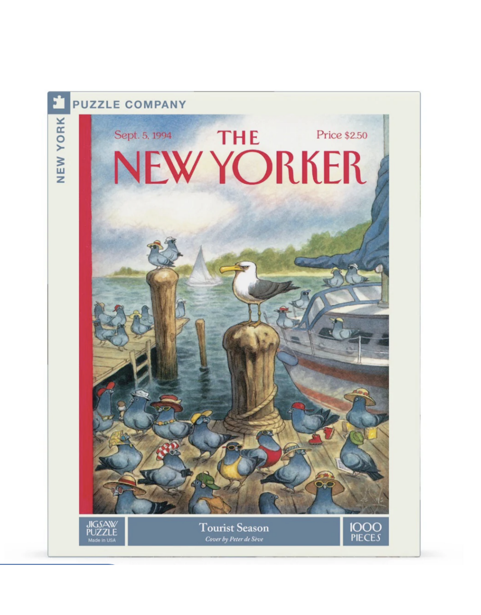 New York Puzzle Co New Yorker- Tourist Season Puzzle
