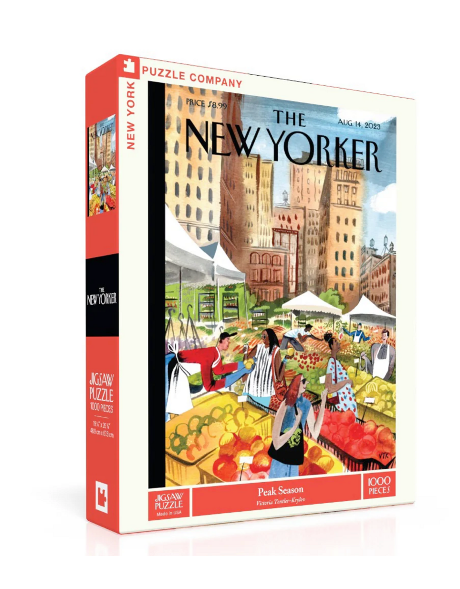 New York Puzzle Co New Yorker - Peak Season Puzzle