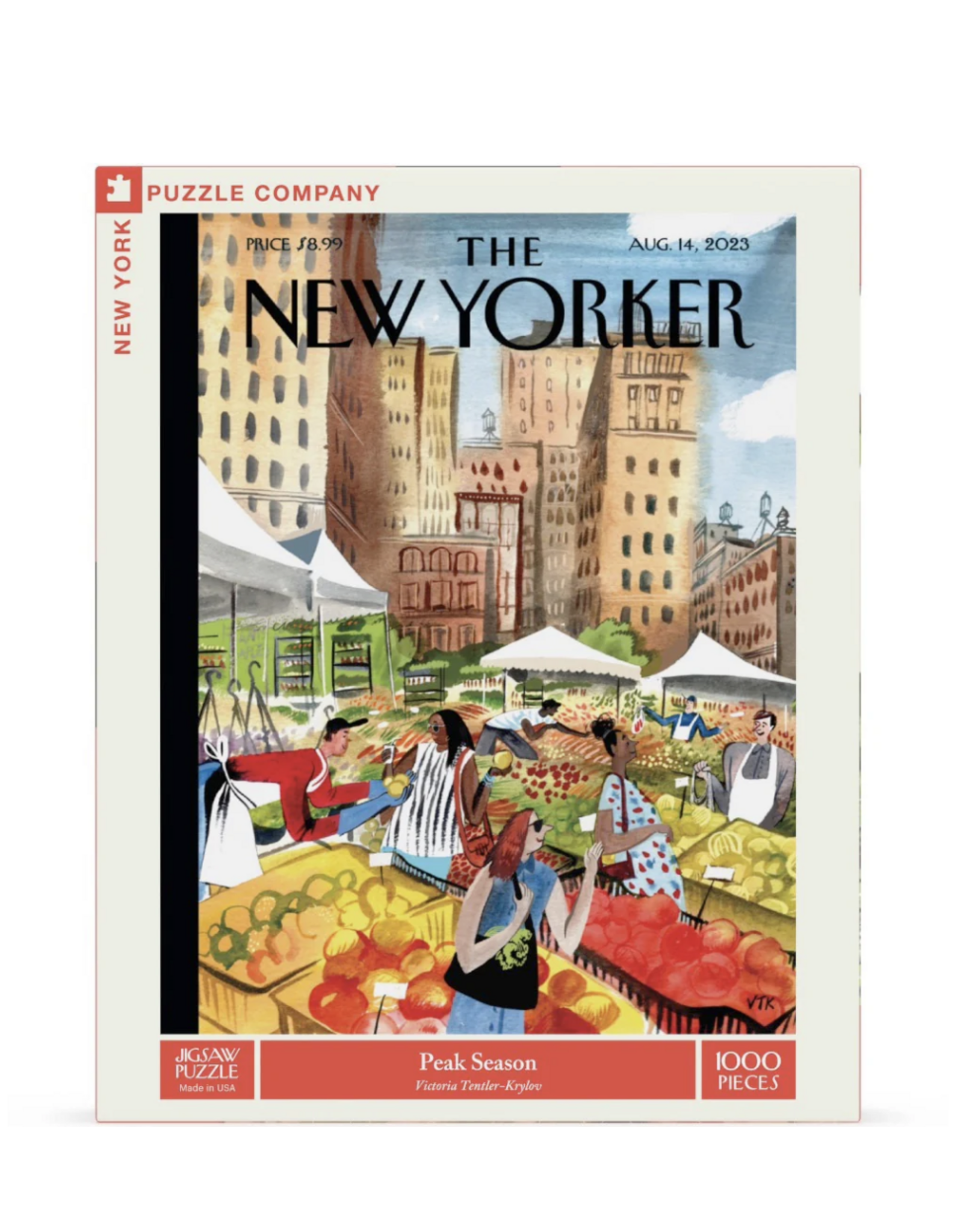 New York Puzzle Co New Yorker - Peak Season Puzzle