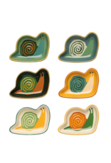 Snails Pinch Bowls Set/6 Ass't