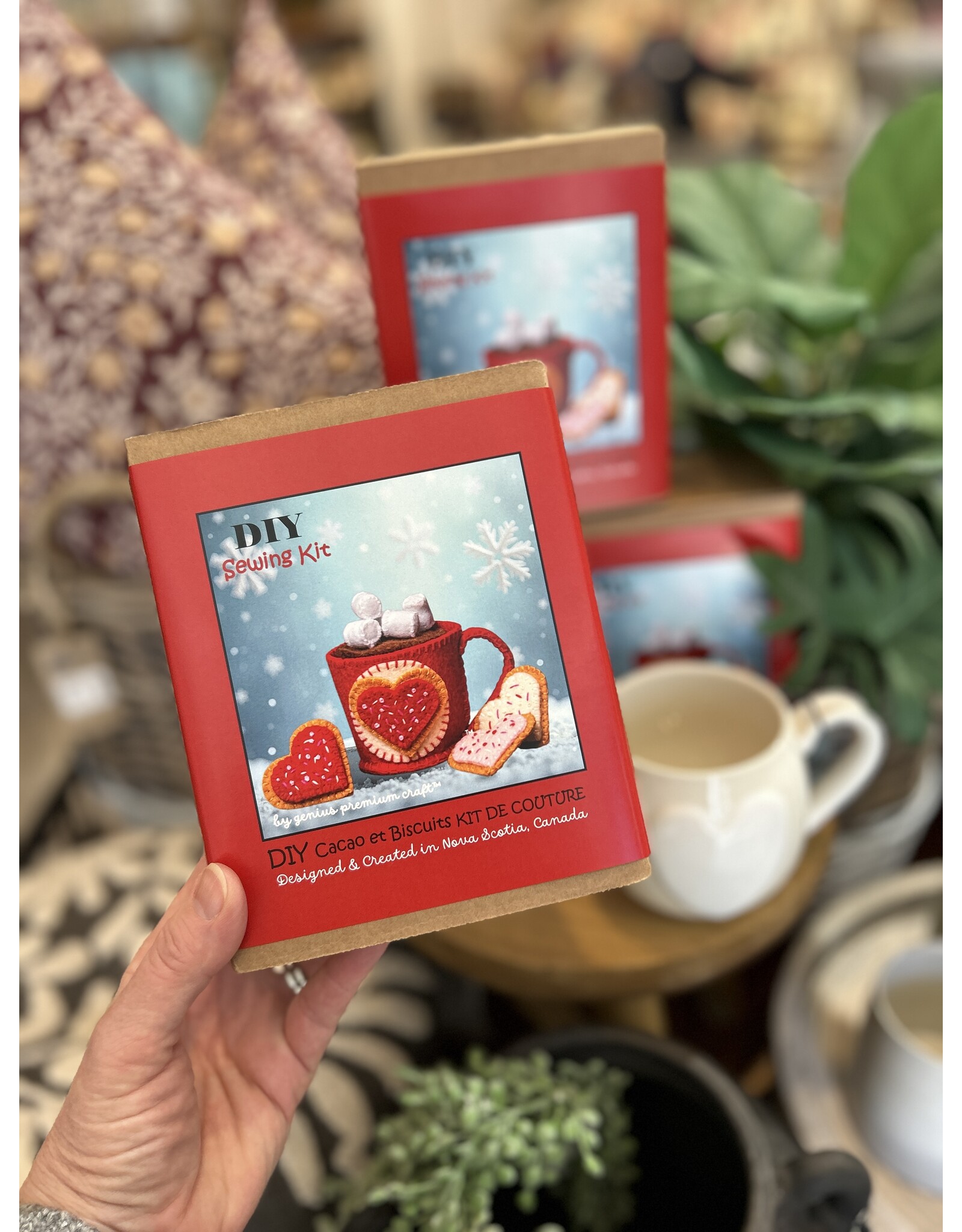 Genius Premium Craft Cocoa and Cookies - Sewing Kit