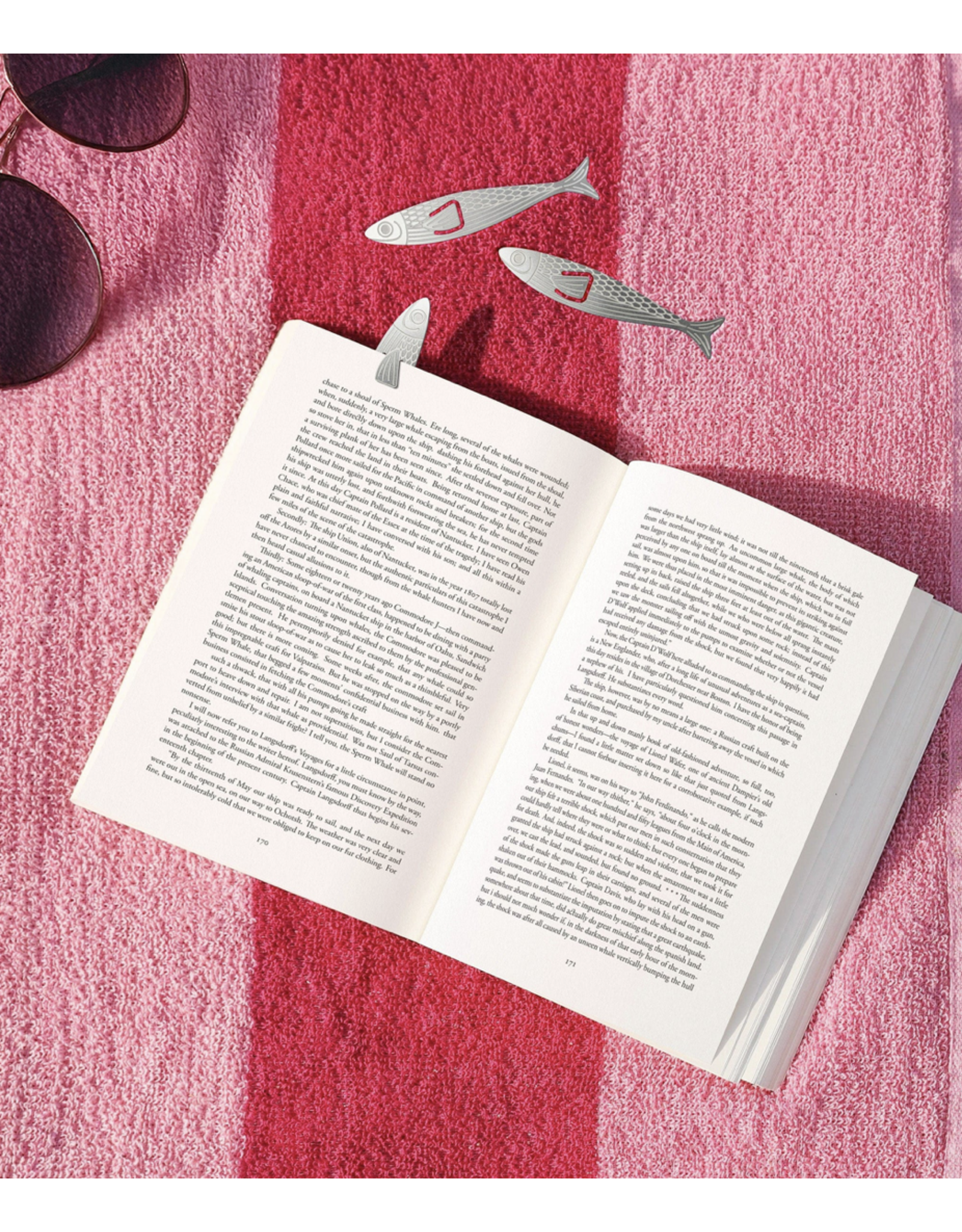 Water Marks - Sardine Bookmarks (3)